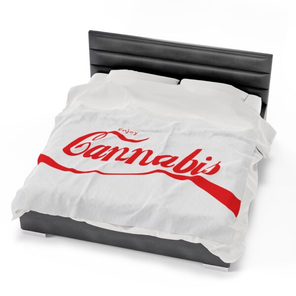 Enjoy Cannabis Weed Blanket (60"x80")