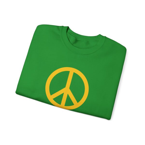 Peace Sign Rasta Sweatshirt - Image 2