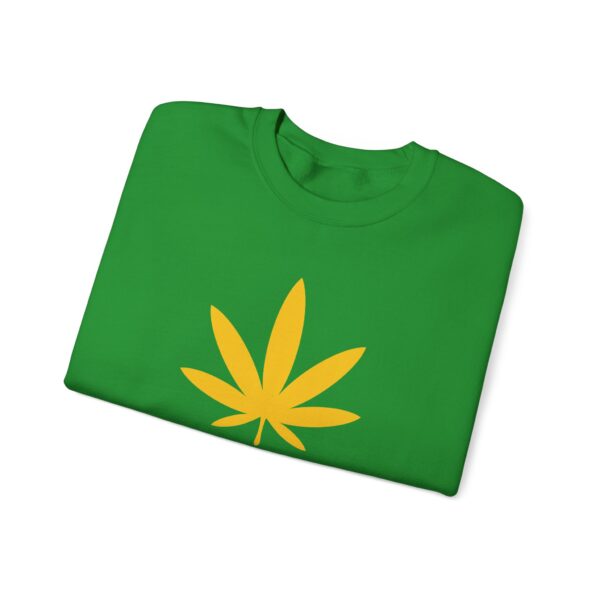 Pot Leaf Rasta Sweatshirt - Image 2