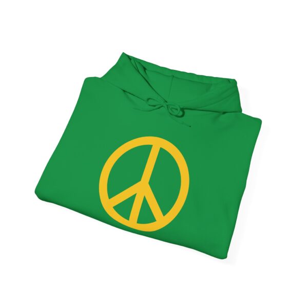 Peace Sign Rasta Hoodie - Image 2