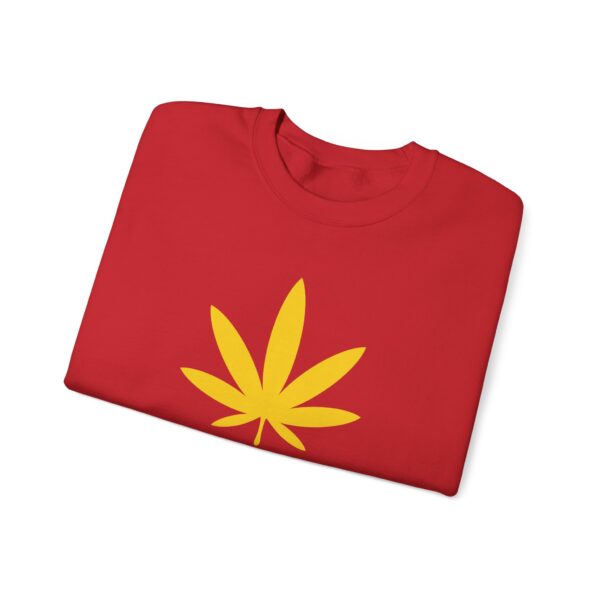 Weed Leaf Rasta Sweatshirt - Image 2