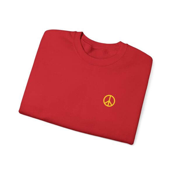 Peace Sign Rasta Sweatshirt - Image 2