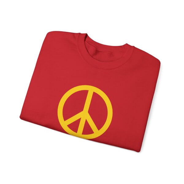 Rasta Peace Sign Sweatshirt - Image 2