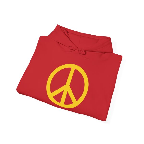 Rasta Peace Sign Hoodie - Image 2