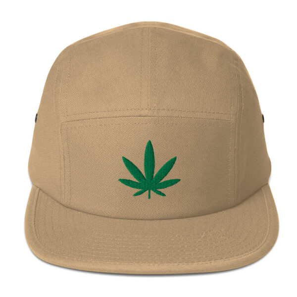 Weed Leaf 5-Panel Cap