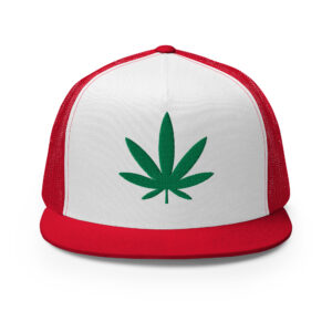 Pot Leaf Trucker Hat