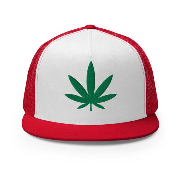 Pot Leaf Trucker Hat