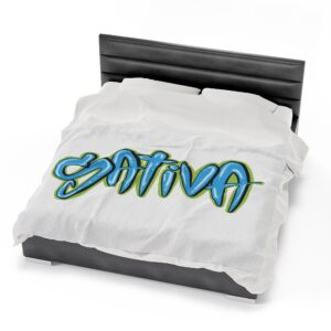 Sativa Graffiti Weed Blanket (60"x80")