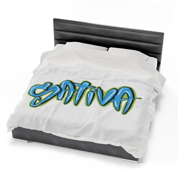 Sativa Graffiti Weed Blanket (60"x80")
