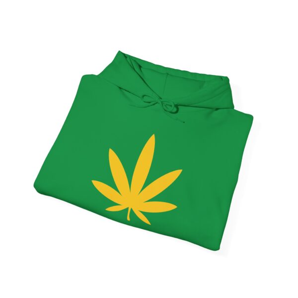 Pot Leaf Rasta Hoodie - Image 2