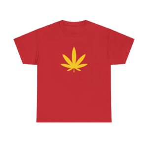 Rasta Weed Leaf T Shirt