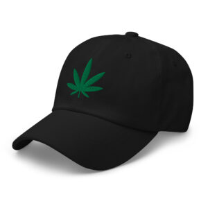 Cannabis Leaf Dad Hat