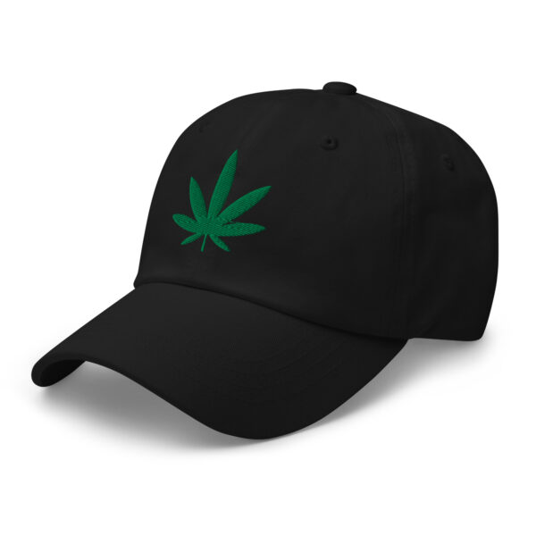 Cannabis Leaf Dad Hat