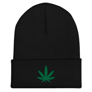 Cannabis Leaf Beanie