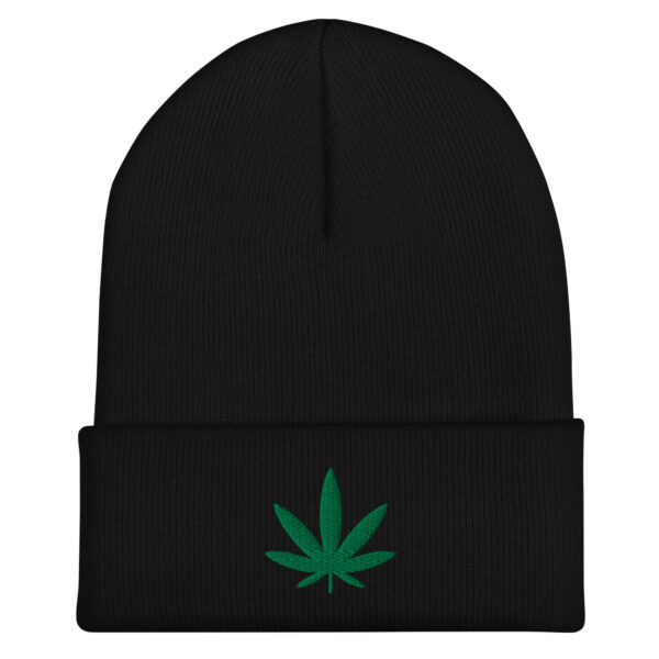 Cannabis Leaf Beanie