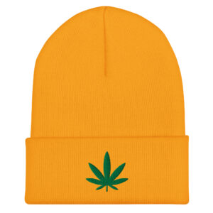 Rasta Weed Beanie