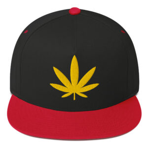 Pot Leaf Snapback Hat