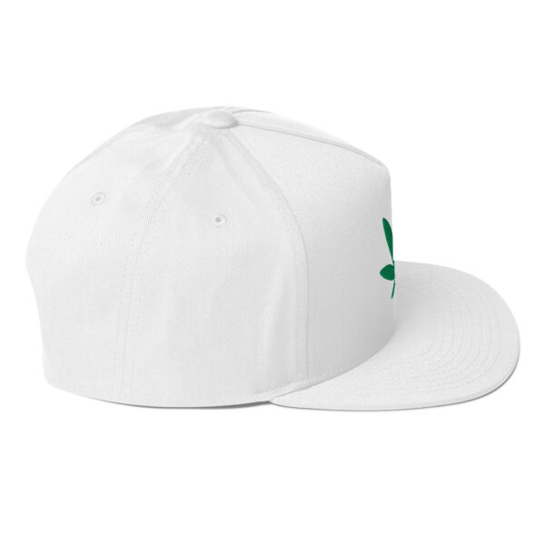 Marijuana Leaf Snapback Hat - Image 4