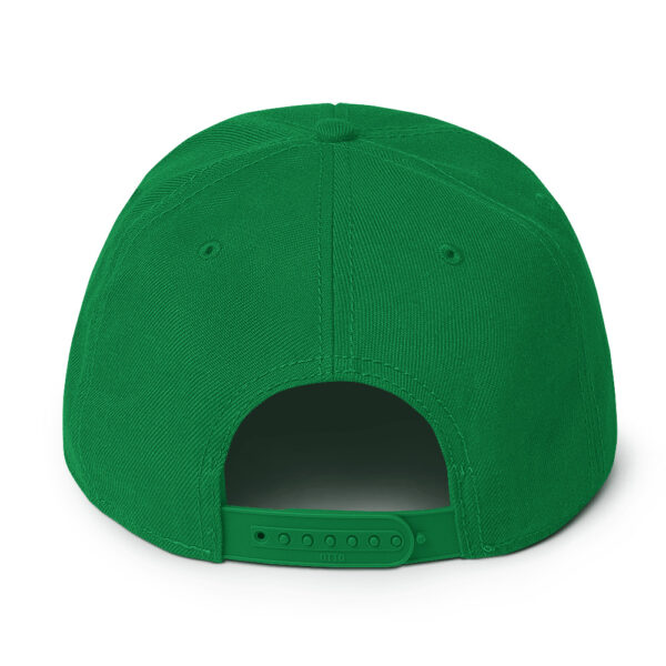 Cannabis Leaf Snapback Hat - Image 3