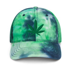 Cannabis Leaf Tie Dye Cap