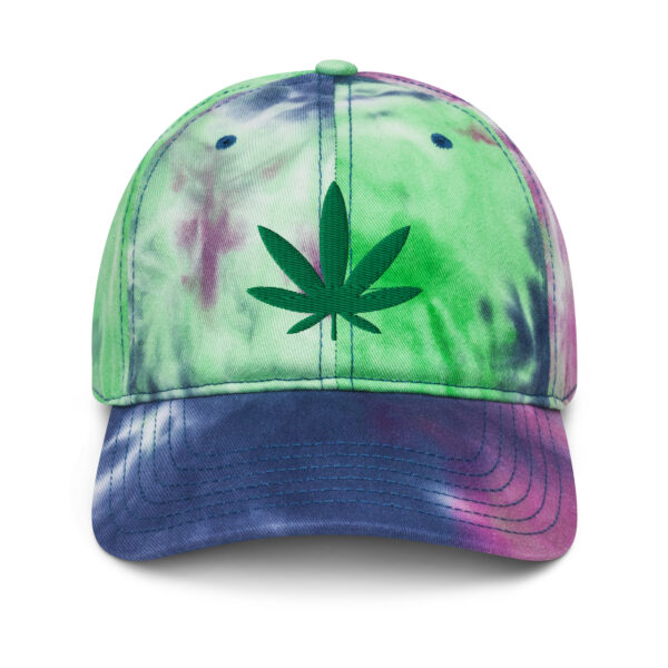 Cannabis Leaf Tie Dye Cap